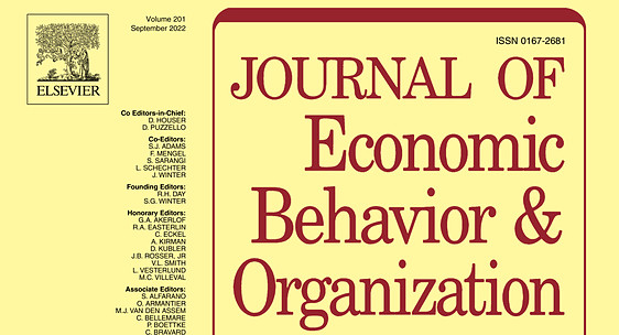 Titelseite des Journal of Economic Behavior & Organization