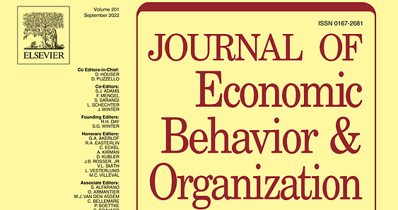 Titelpage from the Journal of Economic Behavior & Organization