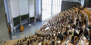 A lecture in the Audimax